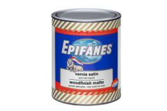 Epifanes Woodfinish Matte met UV filter vernis voor teak, eiken en overige vet- en oliehoudende houtsoorten 1000ml