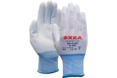 OXXA PU-flex 14-083 handschoenen nylon (kleur wit, geel of blauw afhankelijk van de voorraad) small maat 7 (=S) per paar