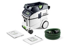 Festool Mobiele stofzuiger CTL 36 EI AC CLEANTEX met gladde slang - NIEUWSTE MODEL (opvolger van 583491 EN 574965) - LEVERING IN APRIL 2025