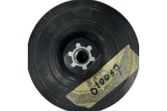 Colad Ondersteuningspad 115 mm zonder gaten met M14 aansluiting voor Hamach 150mm poetspads 010050, 010051, 010052