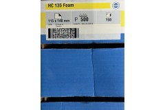 HERMES HC 135 Foam schuurmateriaal met foam ondergrond 150 stuks