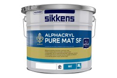 Sikkens Alphacryl Pure Mat SF extreem matte binnenmuurverf