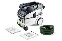 Festool Mobiele stofzuiger CTL 26 EI AC AUTOCLEAN CLEANTEX 350W-1200W met gladde slang - NIEUWSTE MODEL (opvolger van 584017 en 574945) - LEVERING IN APRIL 2025