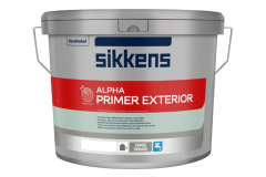 Sikkens Alpha Primer Exterior hoogwaardige dekkende muurprimer met zachte korrel voor buiten