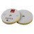 RUPES DUAL-ACTION MF klittenband microvezelpad 130 mm voor RUPES LHR12/LHR15ES/LHR15III geel of wit - NIEUWSTE GENERATIE